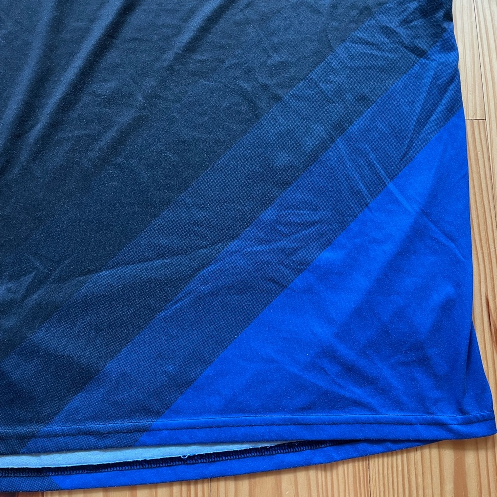 Nike Duke Men's Black and Blue Long Sleeve Shirt - Picture 2 of 6